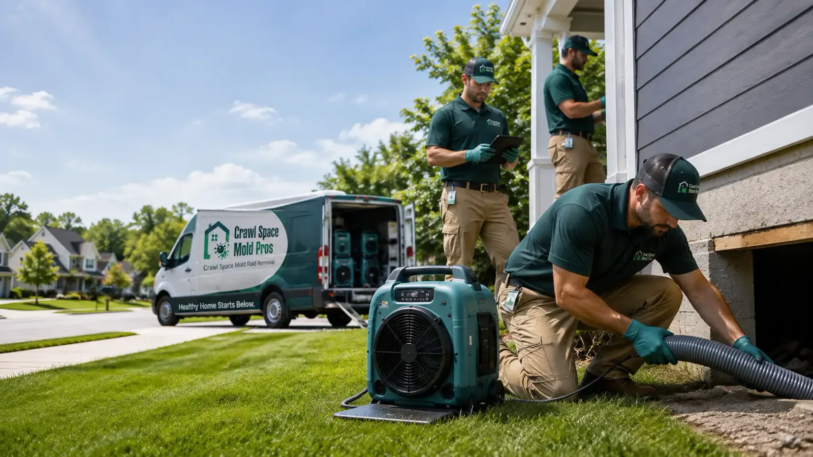 Crawl Space Mold Removal in Hollywood, MD